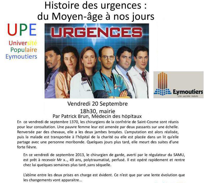 affiche - Urgences