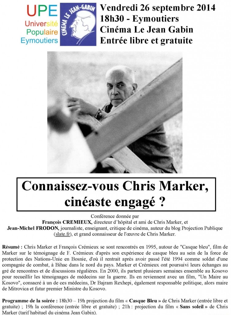 affiche Chris Marker 26 septembre v2