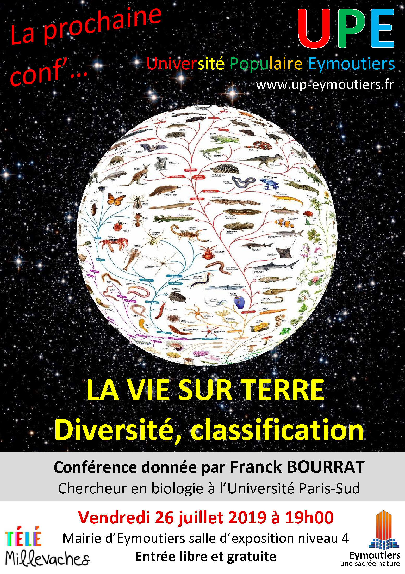 La vie sur terre - F. Bourrat - juillet 2019