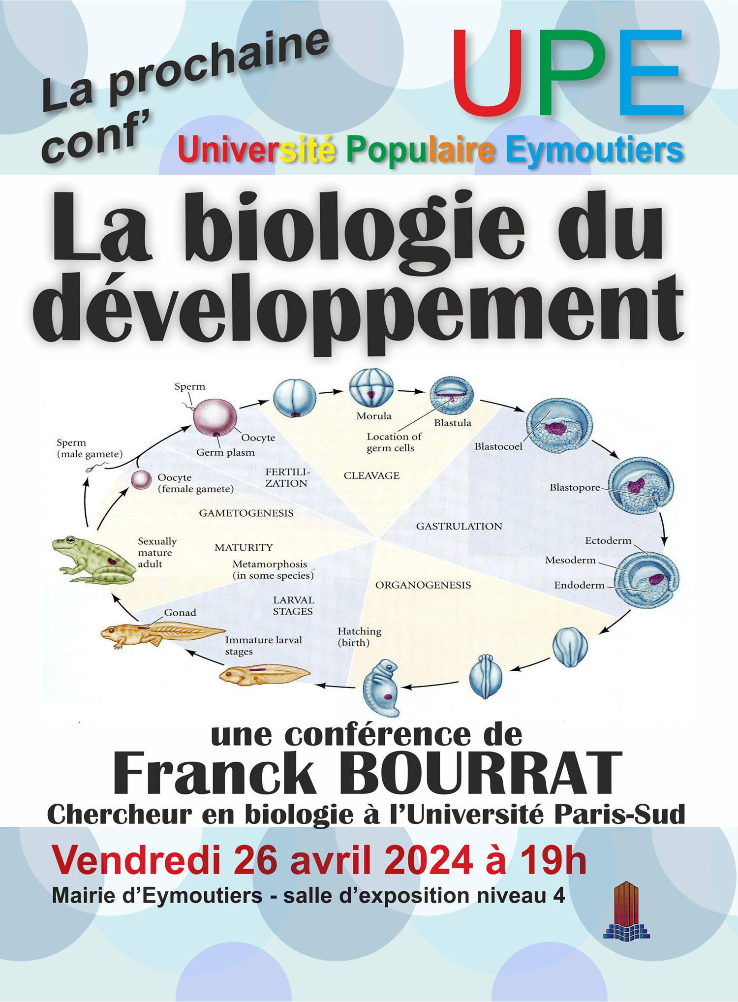 affiche biologie du développement