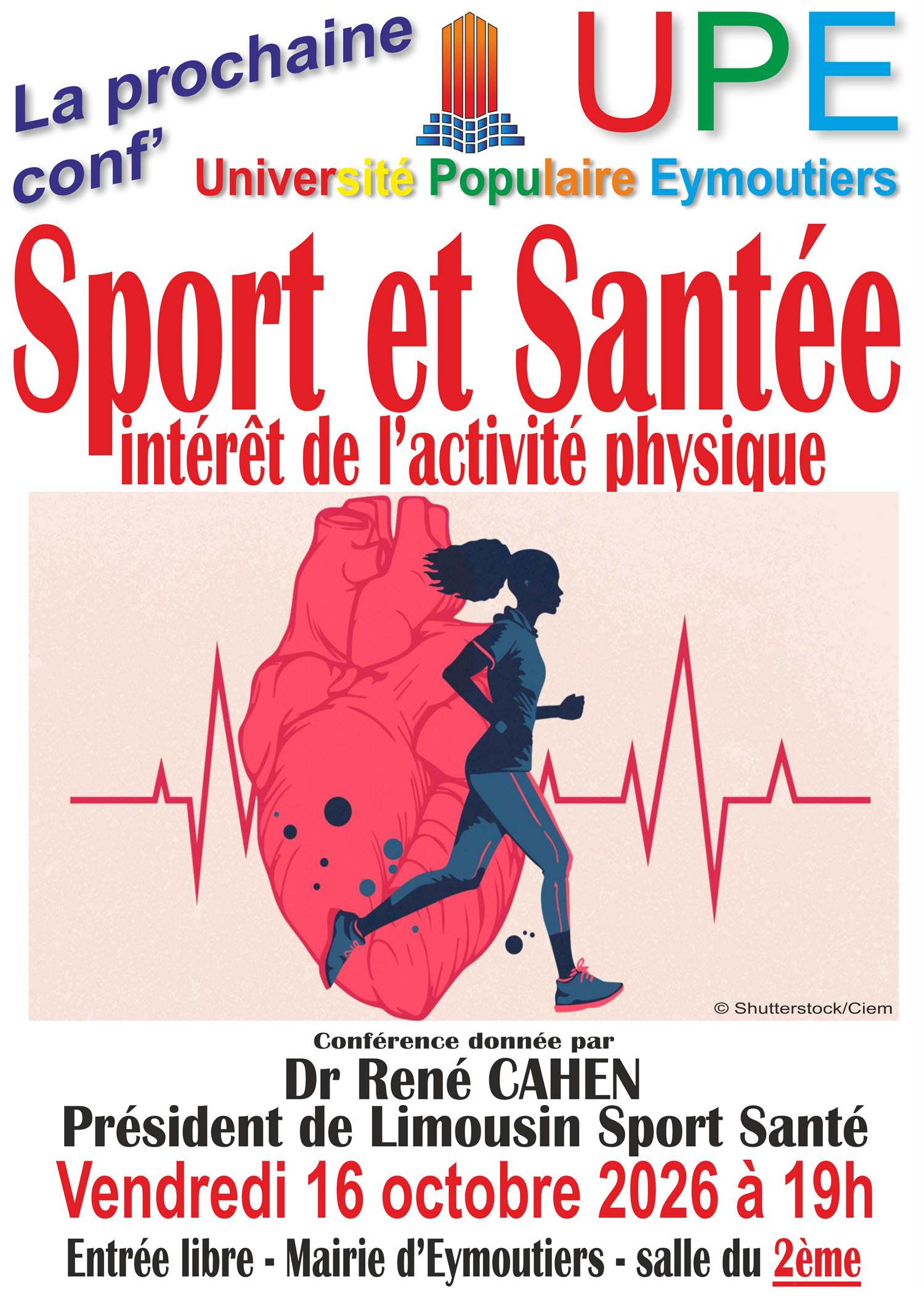 affiche sport santé